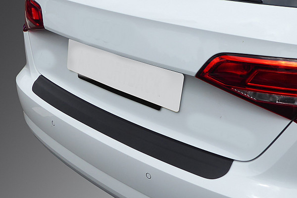 Zaštitna letva stražnjeg branika pogodno za Audi A3 S3 RS3 Sportback 07.2016-03.2020  precizno pristajanje s dubokim zaštitnim rubom, ABS plastika- posebna boja crna sjaj