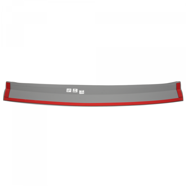 Rear Bumper Protector compatible with Audi A3 S3 RS3 Sportback (8VA) 06.2012-04.2016  Rearguard, Tailored Fit Bumper Guard, ABS Plastic- Special Colour Brushed Aluminum Look