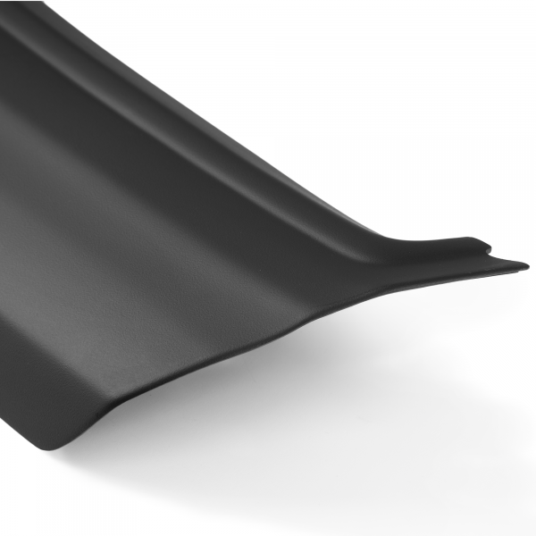 Zaštitna letva stražnjeg branika pogodno za Audi A3 Sportback 8PA 08.2004-05.2008 nije za S3 precizno pristajanje s dubokim zaštitnim rubom, ABS plastika- posebna boja izgled brušeni aluminij