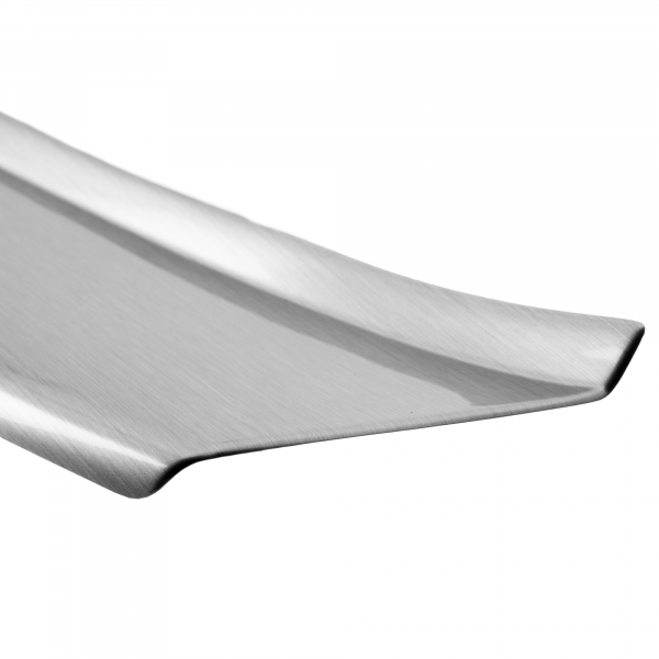 Rear Bumper Protector compatible with Audi Q5 & SQ5 09.2008-12.2016  Rearguard, Tailored Fit Bumper Guard, ABS Plastic- Special Colour Brushed Aluminum Look