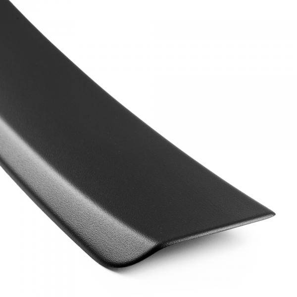 Rear Bumper Protector compatible with Audi A6 Avant Estate 09.2018-> also for S Line, not for Allroad Rearguard, Tailored Fit Bumper Guard, ABS Plastic- Special Colour Brushed Aluminum Look