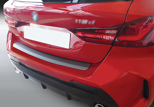 Zaštitna letva stražnjeg branika pogodno za BMW Serija 1 F40 09.2019-06.2024 samo za M Paket & M135/M140 precizno pristajanje s dubokim zaštitnim rubom, ABS plastika- boja crna mat