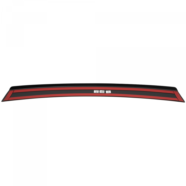 Rear Bumper Protector compatible with BMW 1 Series F20 F21 03.2015-08.2019 only for M Sports Package & M135/M140 Rearguard, Tailored Fit Bumper Guard, ABS Plastic- Colour Matte Black