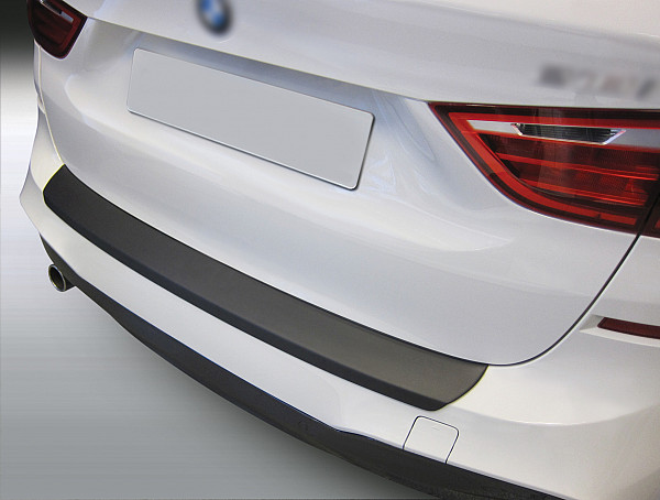 Zaštitna letva stražnjeg branika pogodno za BMW Serija 2 Gran Tourer F46 06.2015-09.2021 samo za M Paket precizno pristajanje s dubokim zaštitnim rubom, ABS plastika- boja crna mat