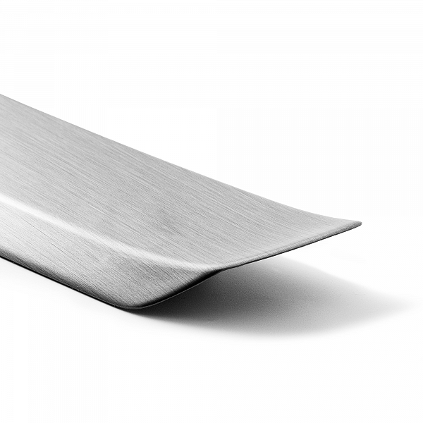 Rear Bumper Protector compatible with BMW 2 Series Coupe & Cabrio F22 F23 03.2014-07.2021 not for M Sports Package Rearguard, Tailored Fit Bumper Guard, ABS Plastic- Special Colour Brushed Aluminum Look