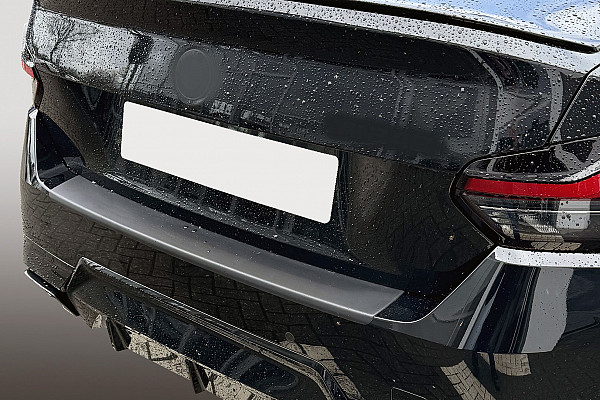 Zaštitna letva stražnjeg branika pogodno za BMW Serija 2 Coupe G42 07.2022-> nije za M Paket precizno pristajanje s dubokim zaštitnim rubom, ABS plastika- boja crna mat
