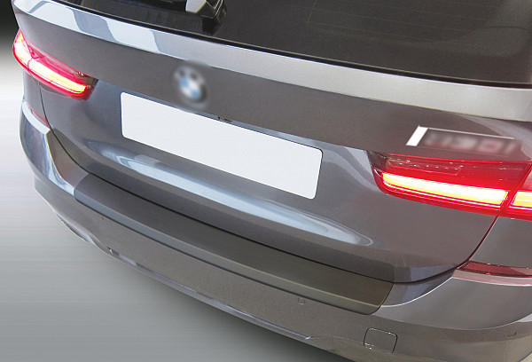Ladekantenschutz passend für BMW 3er Touring Kombi G21 ab BJ. 9.2019-6.2022 nur für M Paket & M340 passgenau mit Abkantung ABS- Farbe schwarz