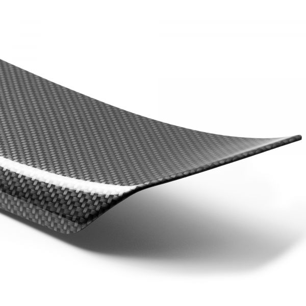 Ladekantenschutz passend für BMW 3er Touring Kombi E91 ab BJ. 9.2005-9.2012 nur für M Paket passgenau mit Abkantung ABS- Sonderfarbe Carbon Optik