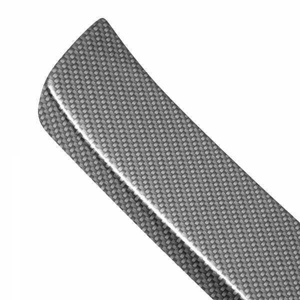 Ladekantenschutz passend für BMW 3er Touring Kombi F31 ab BJ. 9.2012-6.2019 nicht für M Paket passgenau mit Abkantung ABS- Sonderfarbe Carbon Optik