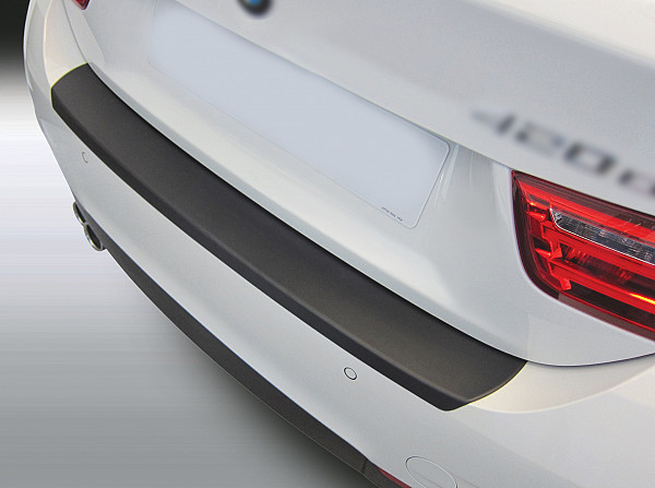 Rear Bumper Protector compatible with BMW 4 Series Gran Coupe F36 03.2014-05.2020 only for M Sports Package Rearguard, Tailored Fit Bumper Guard, ABS Plastic- Colour Matte Black