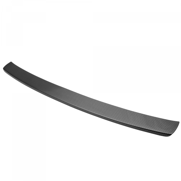 Ladekantenschutz passend für BMW 5er Touring Kombi F11 ab BJ. 9.2010-3.2017  passgenau mit Abkantung ABS- Sonderfarbe Carbon Optik