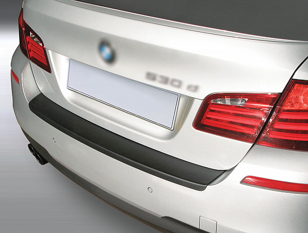 Ladekantenschutz passend für BMW 5er Limousine F10 ab BJ. 3.2010-10.2016 nur für M Paket & M550, M5 passgenau mit Abkantung ABS- Farbe schwarz