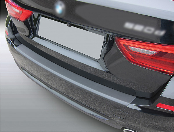 Ladekantenschutz passend für BMW 5er Touring Kombi G31 ab BJ. 6.2017-5.2020 nicht für M Paket passgenau mit Abkantung ABS- Farbe schwarz