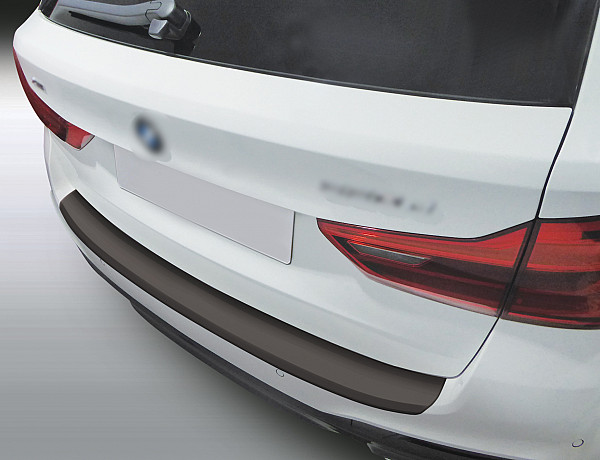 Ladekantenschutz passend für BMW 5er Touring Kombi G31 M Sport ab BJ. 6.2017-5.2020 nur für M Paket passgenau mit Abkantung ABS- Farbe schwarz