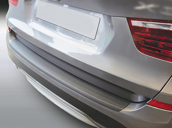 Ladekantenschutz passend für BMW X3 F25 ab BJ. 4.2014-8.2017 nicht für M Paket passgenau mit Abkantung ABS- Farbe schwarz