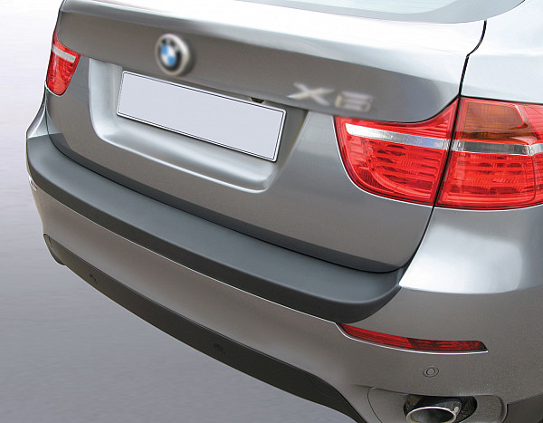 Ladekantenschutz passend für BMW X6 E71 ab BJ. 5.2008-3.2012  passgenau mit Abkantung ABS- Farbe schwarz