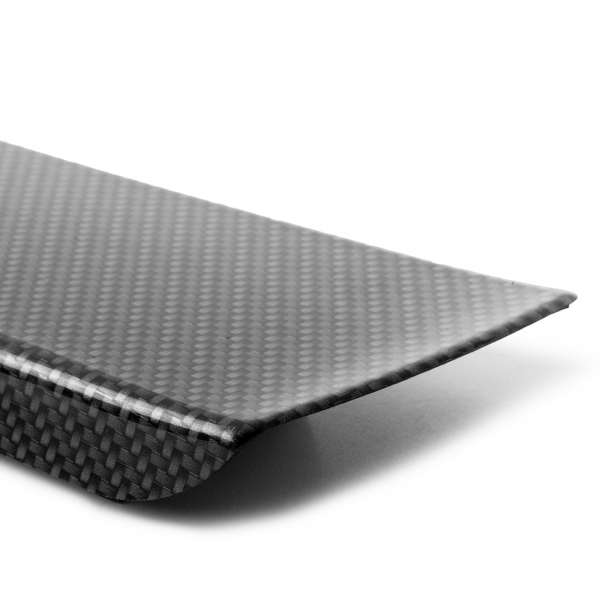 Ladekantenschutz passend für BMW X2 F39 ab BJ. 3.2018-10.2023  passgenau mit Abkantung ABS- Sonderfarbe Carbon Optik
