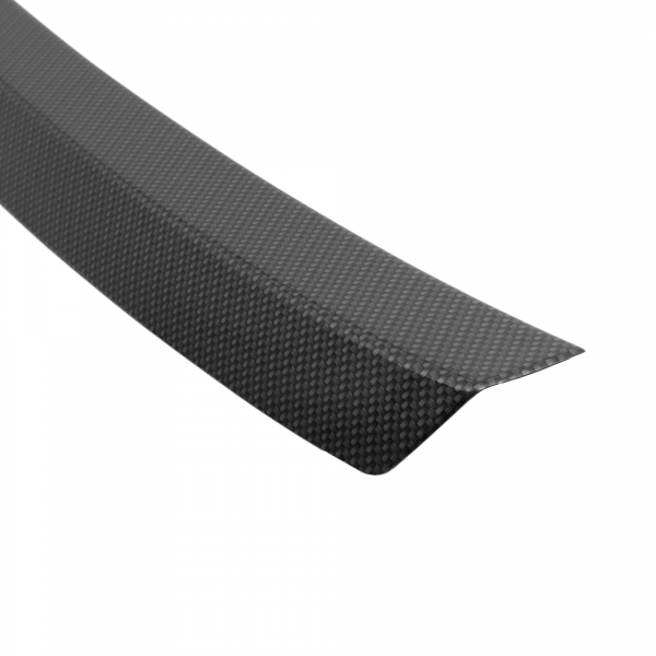 Rear Bumper Protector compatible with BMW X6 F16 12.2014-06.2019  Rearguard, Tailored Fit Bumper Guard, ABS Plastic- Special Colour Carbon Look