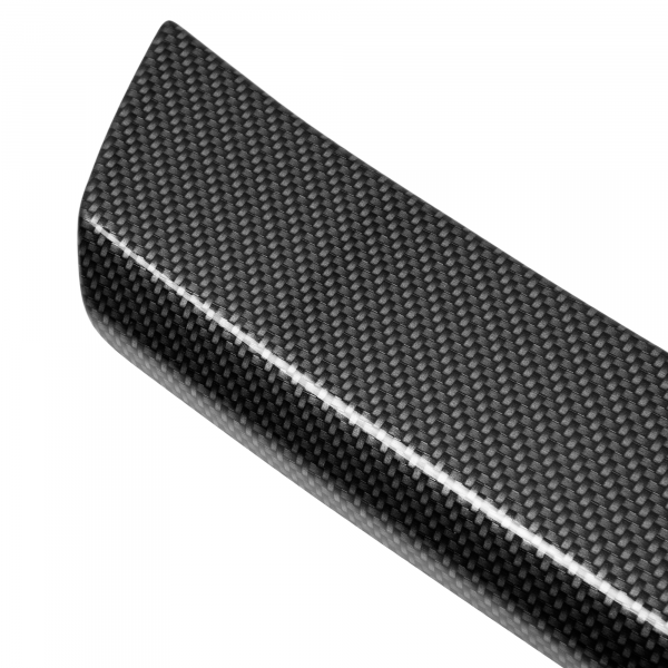 Ladekantenschutz passend für BMW X1 E84 ab BJ. 10.2009-8.2015 nur für M Paket passgenau mit Abkantung ABS- Sonderfarbe Carbon Optik