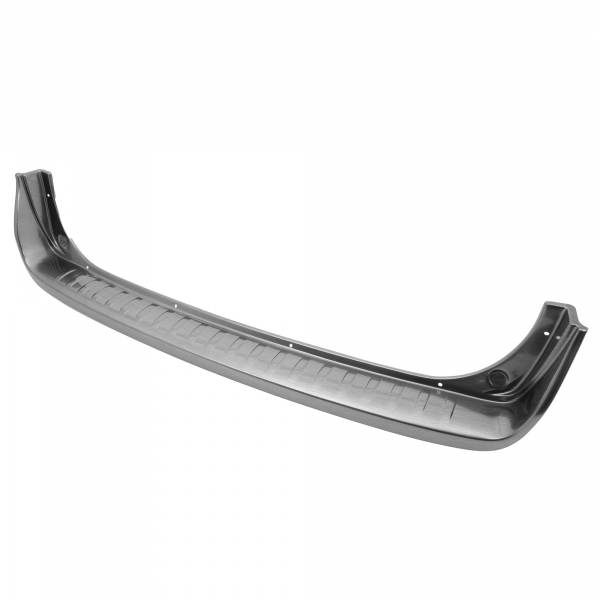 Ladekantenschutz passend für Chevrolet Captiva (vor Facelift) ab BJ. 9.2006-4.2013  passgenau mit Abkantung ABS- Sonderfarbe Aluminium Gebürstet Optik