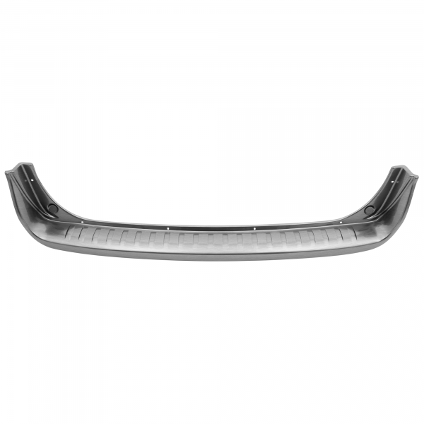 Ladekantenschutz passend für Chevrolet Captiva (vor Facelift) ab BJ. 9.2006-4.2013  passgenau mit Abkantung ABS- Sonderfarbe Aluminium Gebürstet Optik