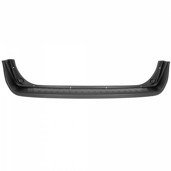 Ladekantenschutz passend für Chevrolet Captiva (vor Facelift) ab BJ. 9.2006-4.2013  passgenau mit Abkantung ABS- Farbe schwarz