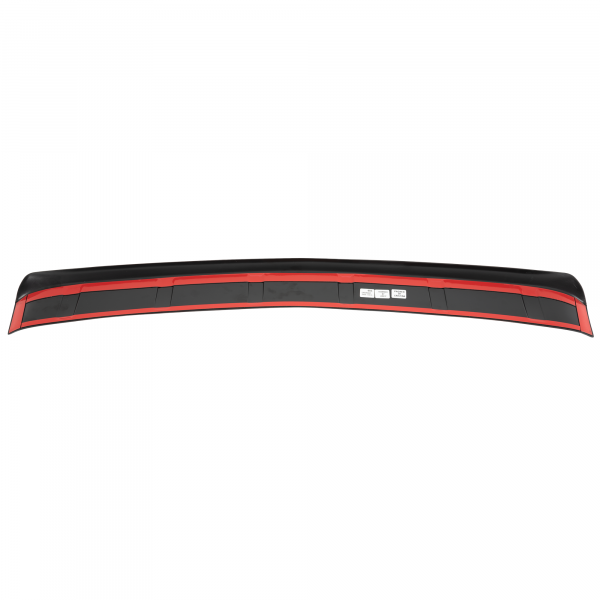 Rear Bumper Protector compatible with Chevrolet Trax 05.2013-08.2014  Rearguard, Tailored Fit Bumper Guard, ABS Plastic- Special Colour Silver