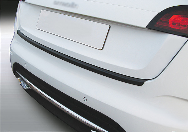 Ladekantenschutz passend für Citroen DS4 & DS4 Crossback ab BJ. 5.2011-4.2018  passgenau mit Abkantung ABS- Sonderfarbe Aluminium Gebürstet Optik