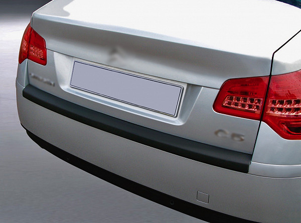 Zaštitna letva stražnjeg branika pogodno za Citroen C5 Limuzina 04.2008-07.2017  precizno pristajanje s dubokim zaštitnim rubom, ABS plastika- boja crna mat