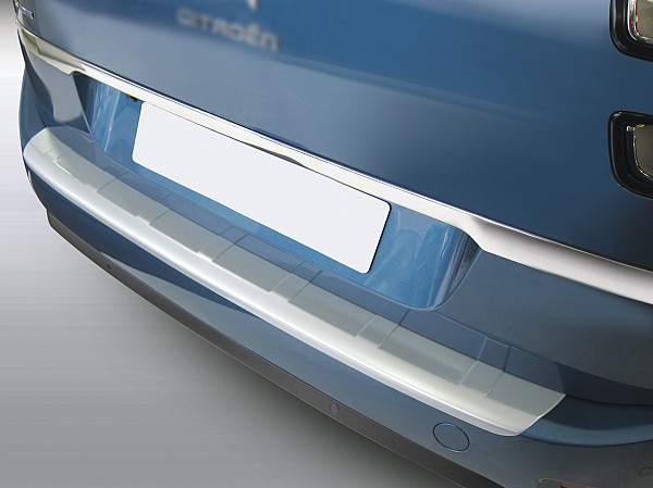 Zaštitna letva stražnjeg branika pogodno za Citroen C4 Grand Picasso & C4 Spacetourer 06.2013-08.2020  precizno pristajanje s dubokim zaštitnim rubom, ABS plastika- boja crna mat
