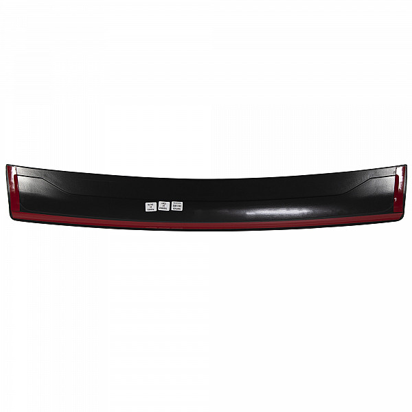 Rear Bumper Protector compatible with Citroen C3 Aircross 11.2017->  Rearguard, Tailored Fit Bumper Guard, ABS Plastic- Special Colour Gloss Black
