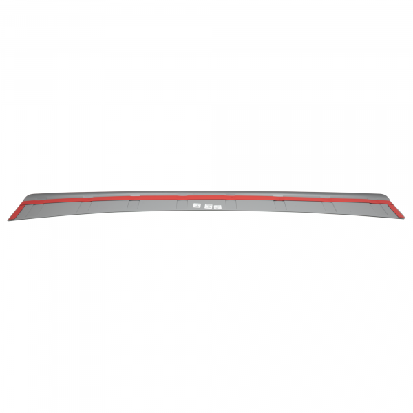 Rear Bumper Protector compatible with Citroen Berlingo 09.2018-> also for Multispace Rearguard, Tailored Fit Bumper Guard, ABS Plastic- Special Colour Brushed Aluminum Look