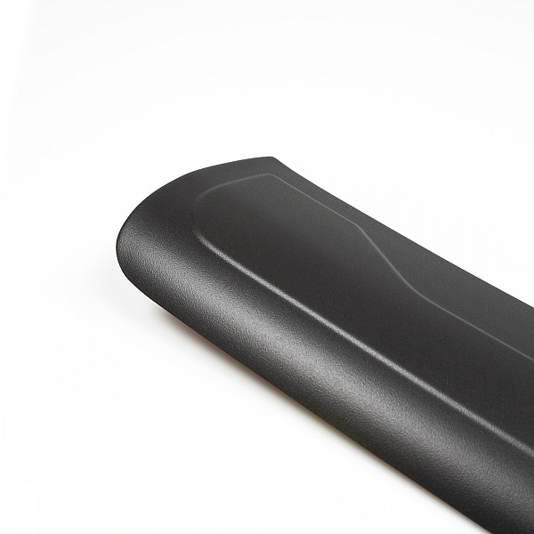 Rear Bumper Protector compatible with Citroen C3 Aircross 11.2017->  Rearguard, Tailored Fit Bumper Guard, ABS Plastic- Special Colour Gloss Black
