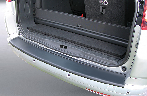 Zaščitna letvica zadnjega odbijača kompatibilna za Citroen C4 Grand Picasso 10.2006-08.2013  zaščita nakladalnega roba z globokim zaščitnim robom, ABS plastika- barva črna mat