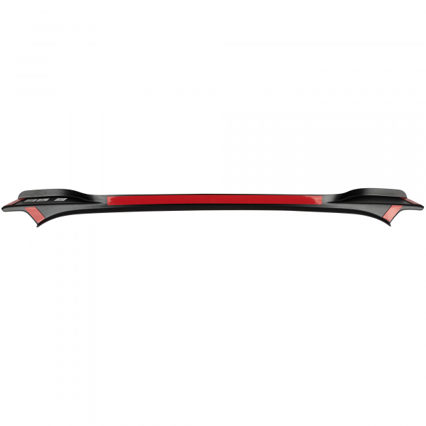 Rear Bumper Protector compatible with Citroen C4-Cactus 09.2014-12.2017  Rearguard, Tailored Fit Bumper Guard, ABS Plastic- Special Colour Carbon Look