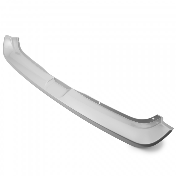 Rear Bumper Protector compatible with Dacia Sandero (1. Generation)  06.2008-11.2012 not for Stepway Rearguard, Tailored Fit Bumper Guard, ABS Plastic- Special Colour Silver