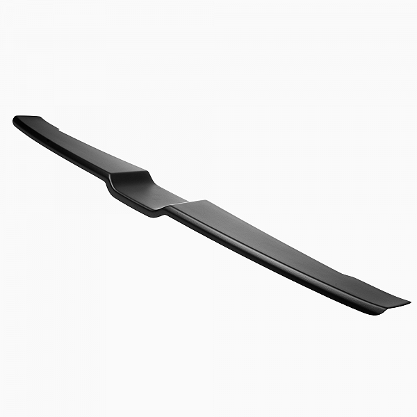 Rear Bumper Protector compatible with Dacia Sandero & Sandero Stepway III 01.2021->  Rearguard, Tailored Fit Bumper Guard, ABS Plastic- Special Colour Gloss Black