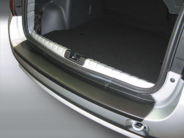 Rear Bumper Protector compatible with Dacia Duster 04.2010-12.2017  Rearguard, Tailored Fit Bumper Guard, ABS Plastic- Special Colour Silver
