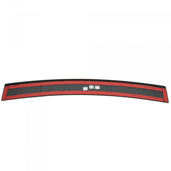 Rear Bumper Protector compatible with Dacia Logan MCV Estate 06.2013-09.2020  Rearguard, Tailored Fit Bumper Guard, ABS Plastic- Special Colour Carbon Look
