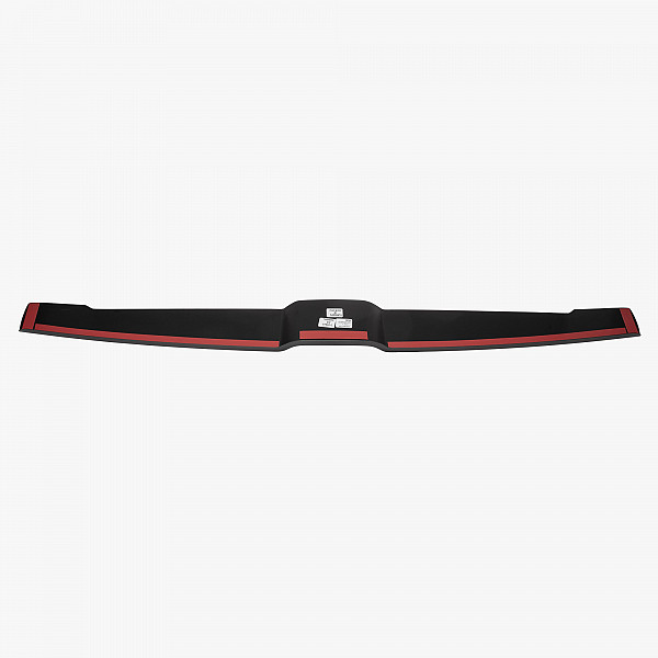 Rear Bumper Protector compatible with Dacia Sandero & Sandero Stepway III 01.2021->  Rearguard, Tailored Fit Bumper Guard, ABS Plastic- Special Colour Gloss Black