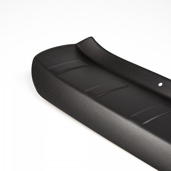 Ladekantenschutz passend für Dacia Sandero & Sandero Stepway II ab BJ. 12.2012-9.2020  passgenau mit Abkantung ABS- Farbe schwarz