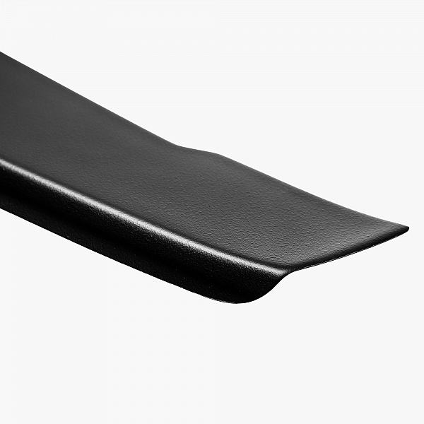 Rear Bumper Protector compatible with Dacia Sandero & Sandero Stepway III 01.2021->  Rearguard, Tailored Fit Bumper Guard, ABS Plastic- Special Colour Gloss Black
