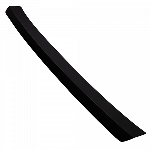 Rear Bumper Protector compatible with Fiat 500e 11.2020 electric Rearguard, Tailored Fit Bumper Guard, ABS Plastic- Colour Matte Black
