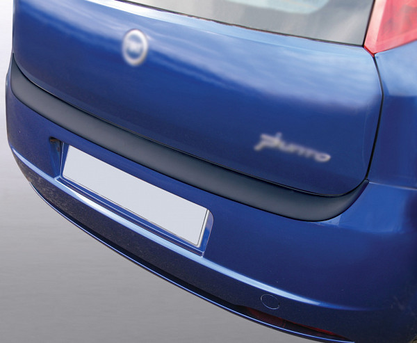 Ladekantenschutz passend für Fiat Grande Punto ab BJ. 7.1999-1.2008  passgenau mit Abkantung ABS- Sonderfarbe Carbon Optik