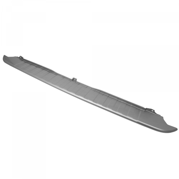 Rear Bumper Protector compatible with Fiat Talento Cargo & Passenger 09.2016-10.2021  Rearguard, Tailored Fit Bumper Guard, ABS Plastic- Special Colour Brushed Aluminum Look