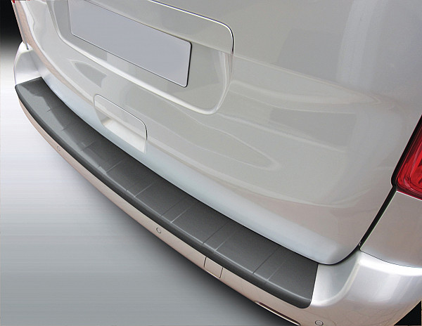 Zaštitna letva stražnjeg branika pogodno za Fiat Scudo 05.2022->  precizno pristajanje s dubokim zaštitnim rubom, ABS plastika- boja crna mat
