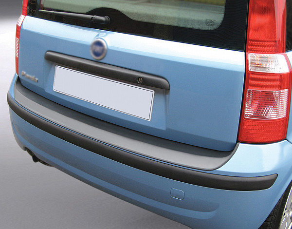 Zaščitna letvica zadnjega odbijača kompatibilna za Fiat Panda 10.2003-03.2013 ni za Cross, 4x4, Climber zaščita nakladalnega roba z globokim zaščitnim robom, ABS plastika- barva črna mat