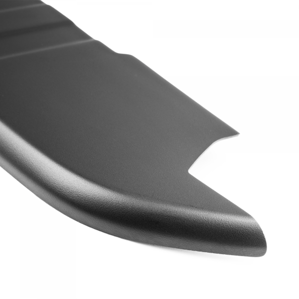 Rear Bumper Protector compatible with Fiat Talento Cargo & Passenger 09.2016-10.2021  Rearguard, Tailored Fit Bumper Guard, ABS Plastic- Colour Matte Black