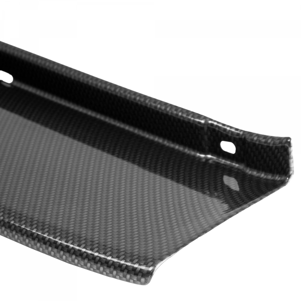 Rear Bumper Protector compatible with Fiat Scudo  02.2007-07.2016  Rearguard, Tailored Fit Bumper Guard, ABS Plastic- Special Colour Carbon Look