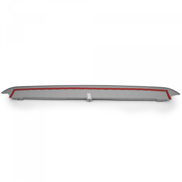 Rear Bumper Protector compatible with Fiat Talento Cargo & Passenger 09.2016-10.2021  Rearguard, Tailored Fit Bumper Guard, ABS Plastic- Special Colour Brushed Aluminum Look